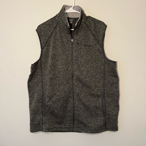 Eddie Bauer Other - Men’s Grey Taupe Fleece Vest Eddie Bauer